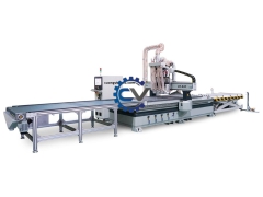 MÁY CNC NESTING 4 ĐẦU FULL LINE GIA CÔNG VÁN HT-R4F