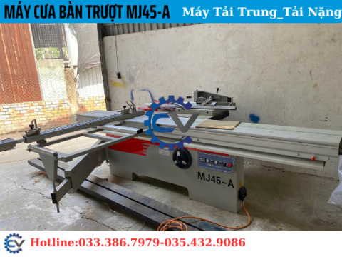 MÁY CƯA BÀN TRƯỢT MJ45-A TẢI TRUNG, TẢI NĂNG.