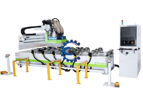 MÁY CNC TRUNG TÂM PTP-3013 THAY DAO TỰ ĐỘNG