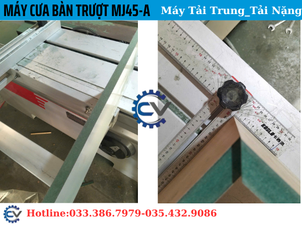 MÁY CƯA BÀN TRƯỢT MJ45-A TẢI TRUNG, TẢI NĂNG.