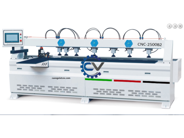 MÁY KHOAN NGANG CNC 2 ĐẦU (TRỤC Z LÊN XUỐNG ĐƯỢC)