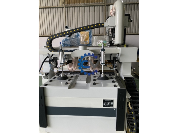 MÁY CNC NESTING 4 ĐẦU FULL LINE GIA CÔNG VÁN HT-R4F